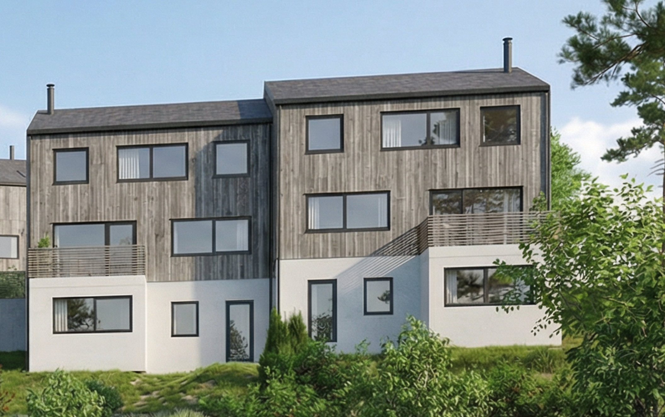 Tomannsbolig CØV49 – Nord liggende kledning